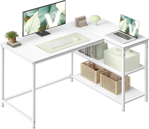 Shaped corner desk - l, computer