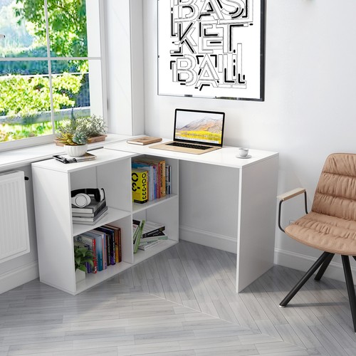 Mondeer shaped computer desk - l-shaped,