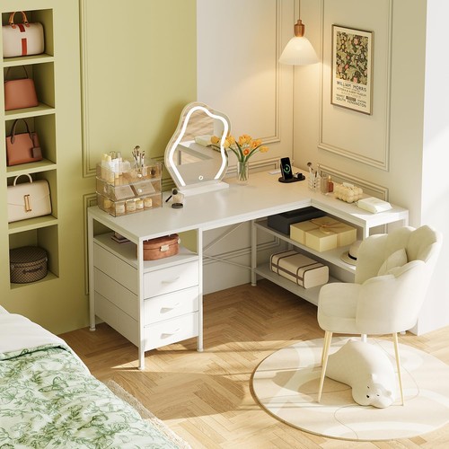 120cm corner desk - corner, with