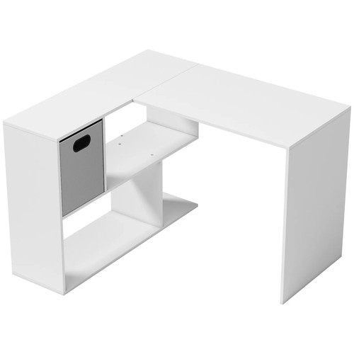 Homcom shaped computer desk - homcom,