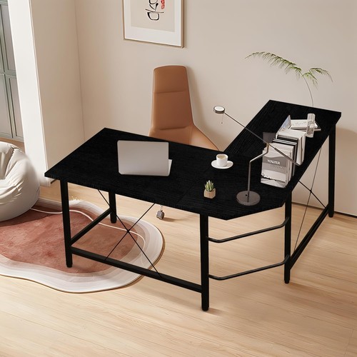 140cm shaped corner desk - 140cm, l