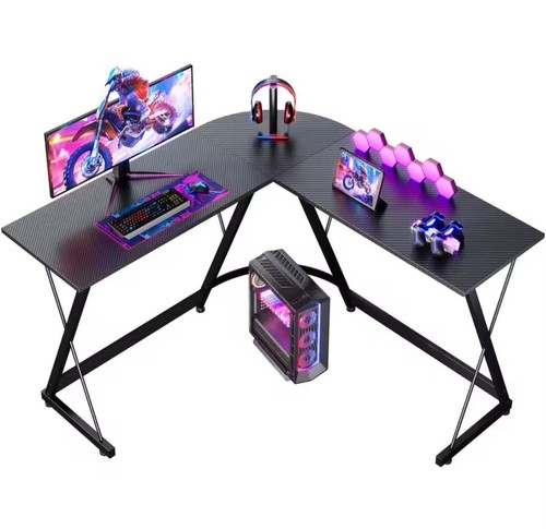 Shaped gaming desk - gaming, pc