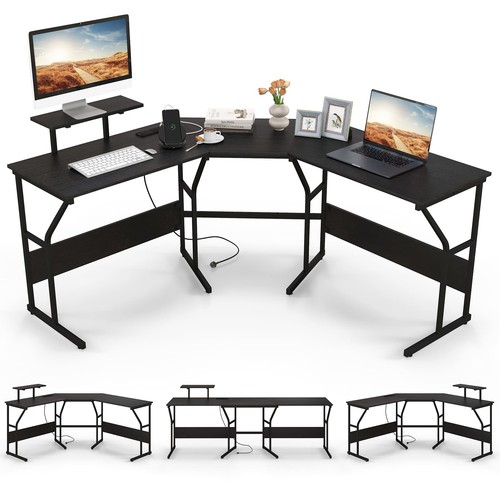 Costway shaped desk corner - desk,