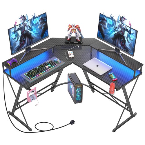 Gaming desk with led - gaming,
