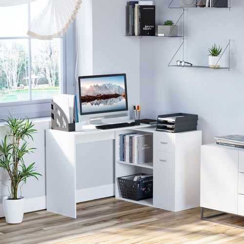 Shaped desk corner - l-shaped, desk,