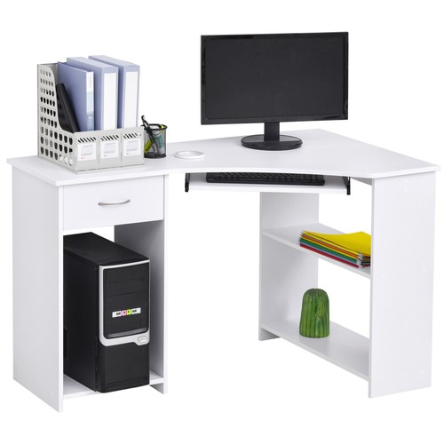 Homcom shaped corner - homcom, l-shaped