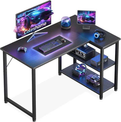 Shaped gaming desk corner - gaming,