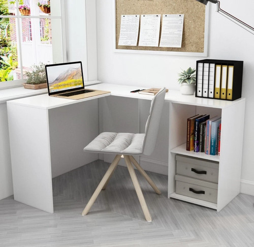 Mondeer white computer desk - mondeer,