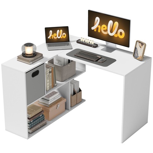 Homcom shaped computer - homcom,