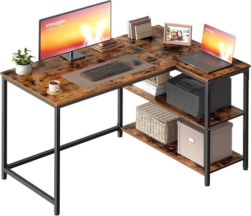 Shaped corner desk computer - shaped,