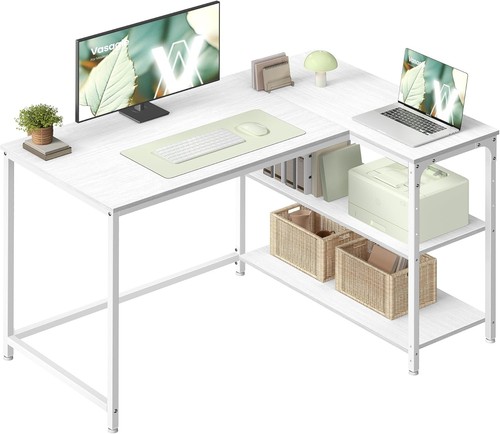 Shaped corner desk - shaped,