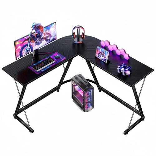 Shaped gaming desk - gaming,