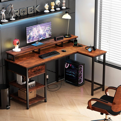 Dripex shaped desk with - l,