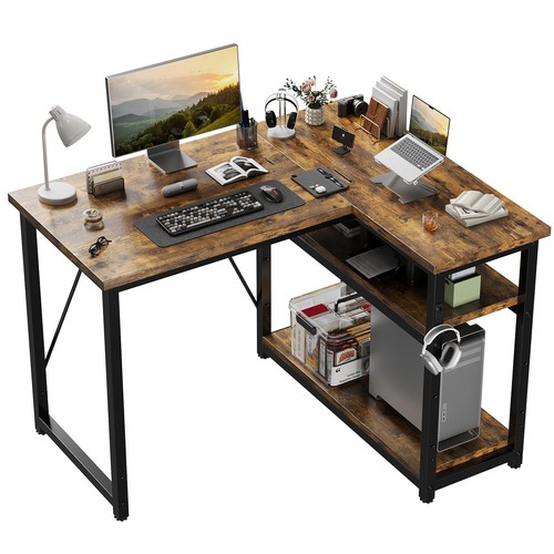 Jummico small shaped desk - small,