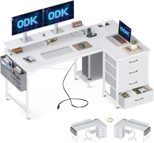 Shaped gaming desk - gaming, 140x80cm