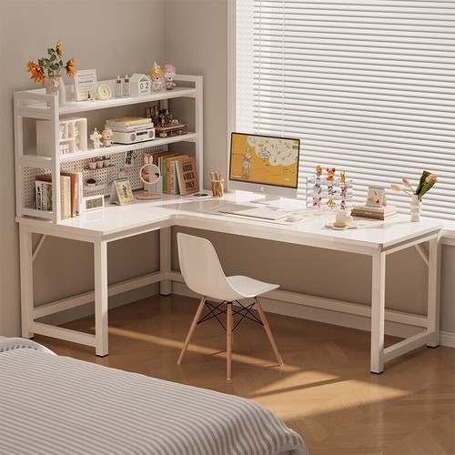 Corner computer desk large - corner, l