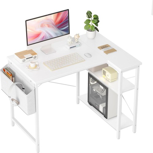 Shaped corner desk 100x70cm - shaped,