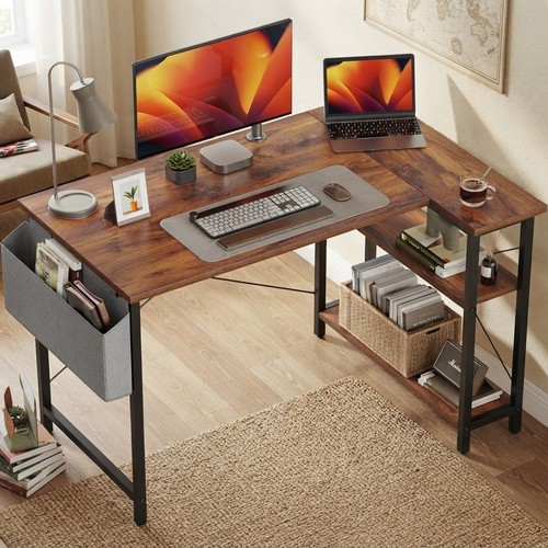 Elegant shaped corner desk - l-shaped,