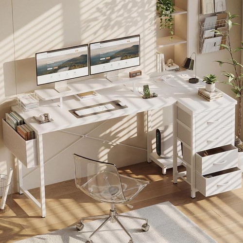 Corner desk with - corner,