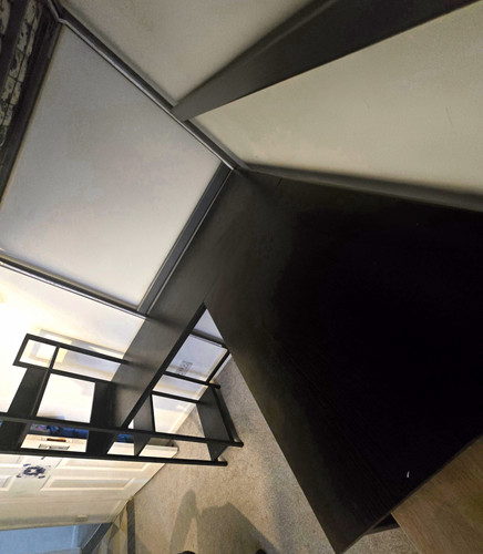 Black shaped corner computer - black, l-shaped